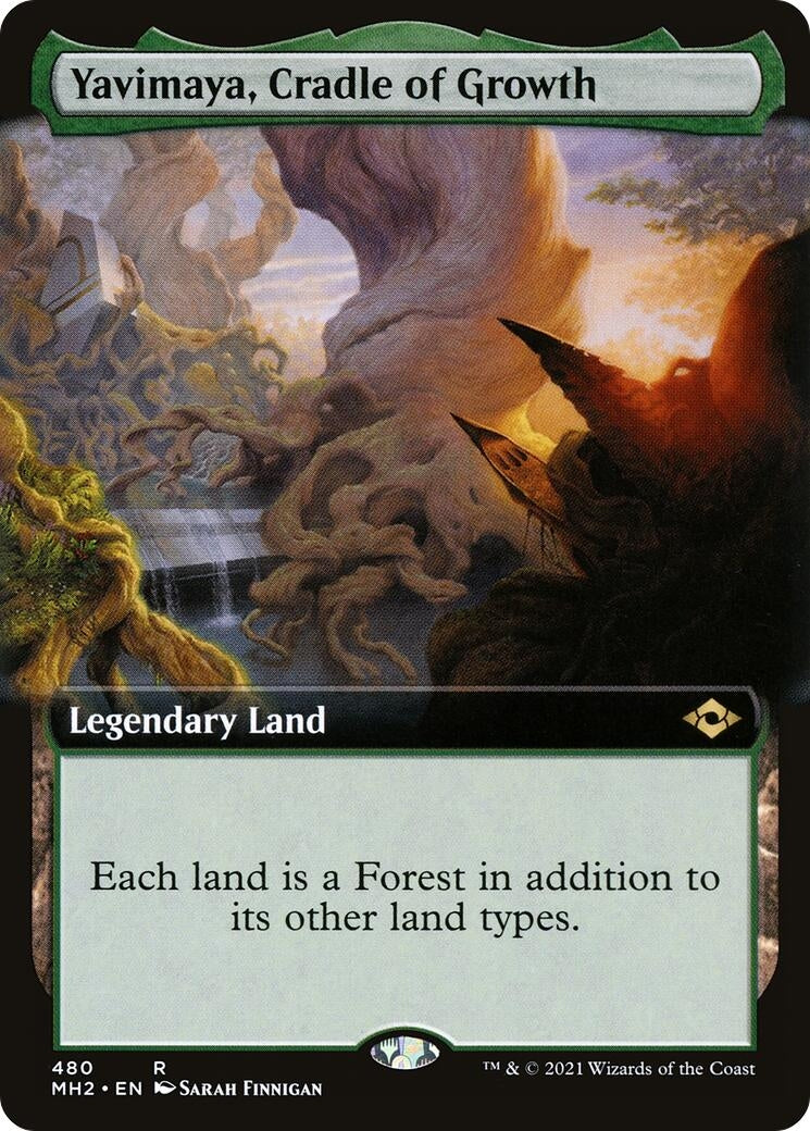 Yavimaya, Cradle of Growth (Extended Art) (480)