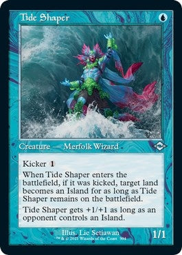 Tide Shaper (Retro Frame) (Foil Etched) (394) (Modern Horizons 2)