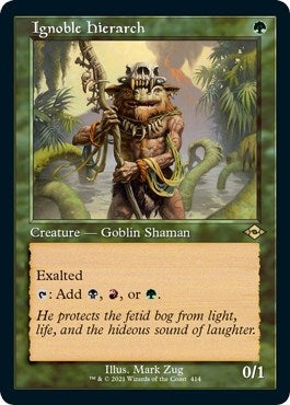 Ignoble Hierarch (Retro Frame) (Foil Etched) (414) (Modern Horizons 2)