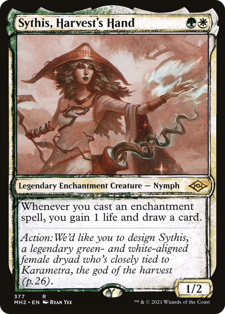 Sythis, Harvest's Hand (Showcase) (377) (Modern Horizons 2)
