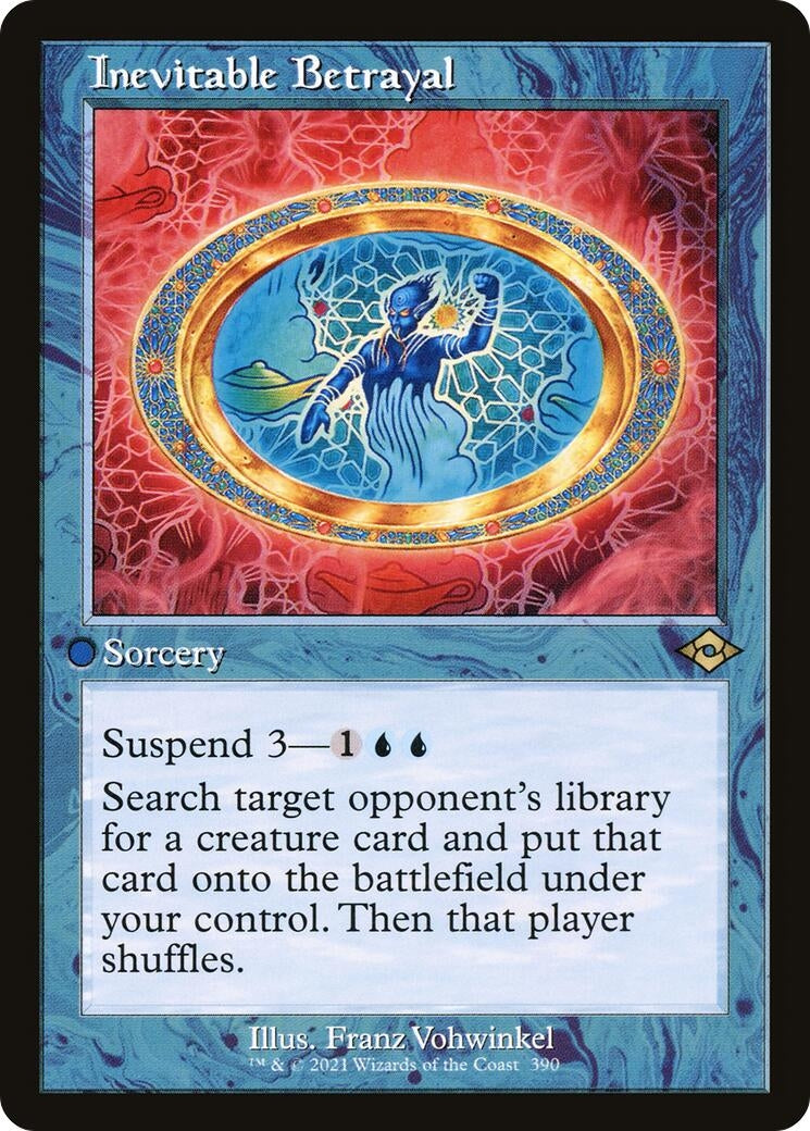 Inevitable Betrayal (Retro Frame) (390) (Modern Horizons 2)