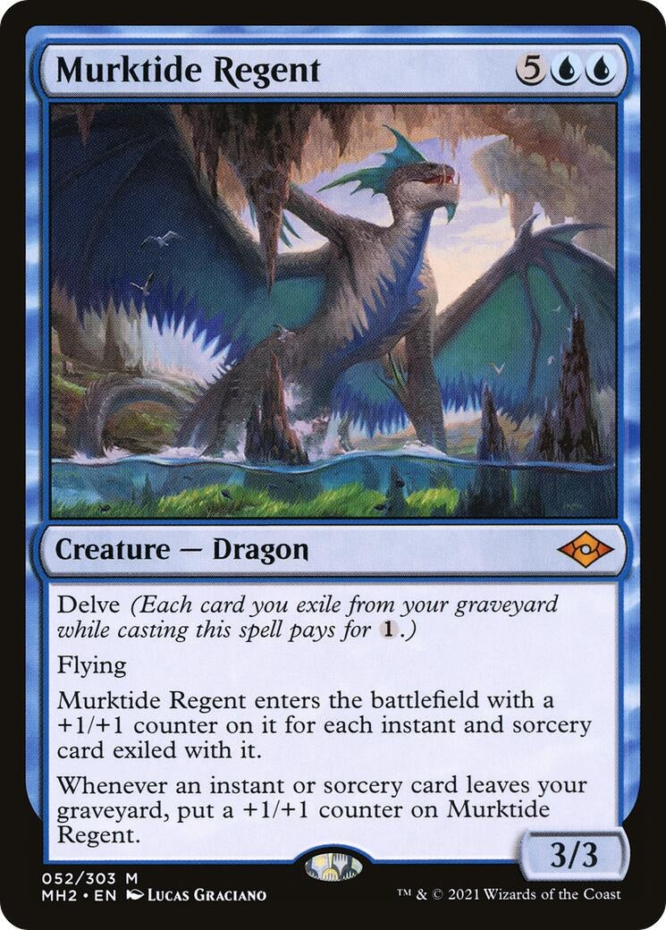 Murktide Regent (52) (Modern Horizons 2)