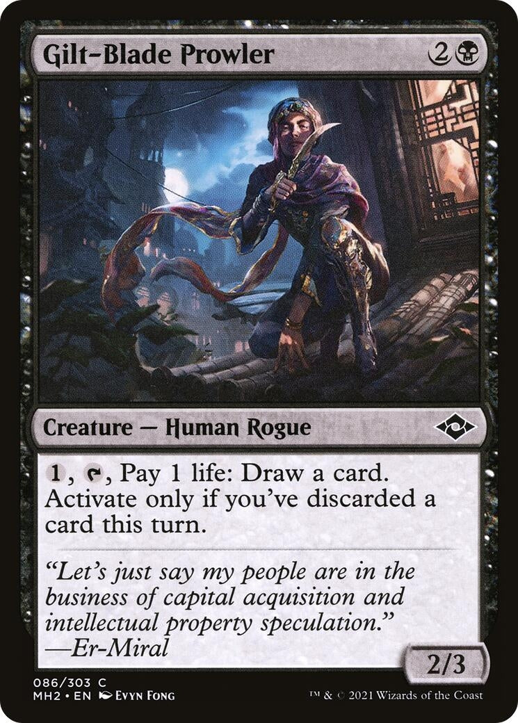 Gilt-Blade Prowler (86) (Modern Horizons 2)