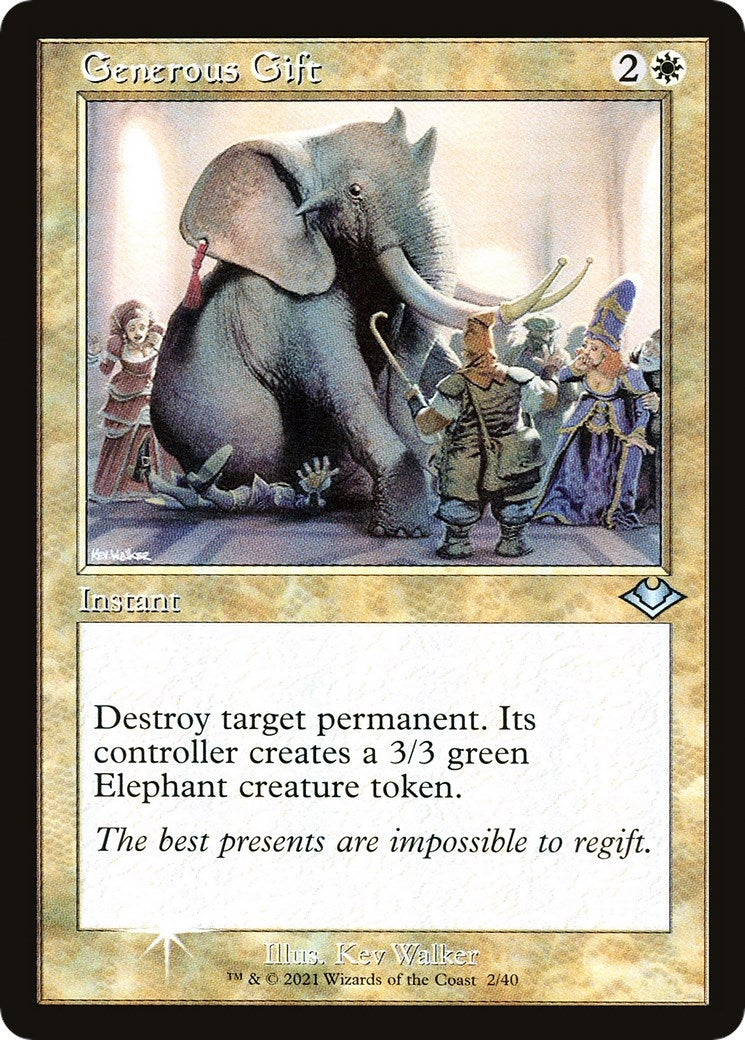 Generous Gift (Retro Frame) (2) (Modern Horizons)