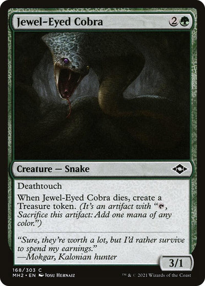 Jewel-Eyed Cobra (168) (Modern Horizons 2)