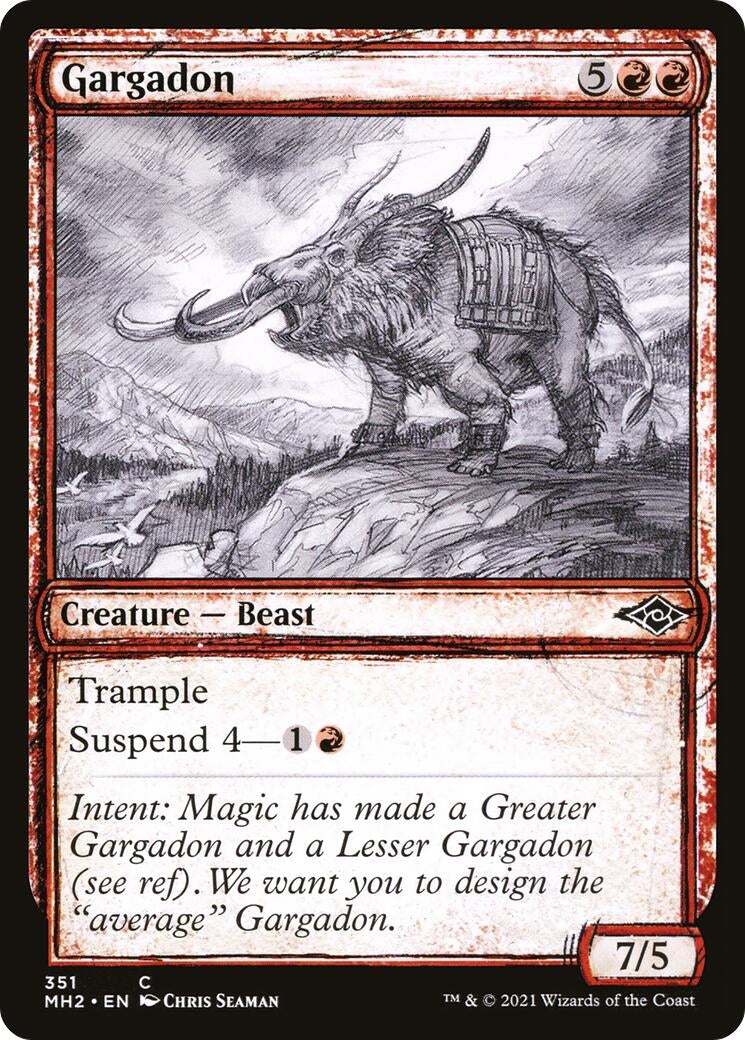 Gargadon (Showcase) (351) (Modern Horizons 2)