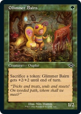 Glimmer Bairn (Retro Frame) (Foil Etched) (413) (Modern Horizons 2)