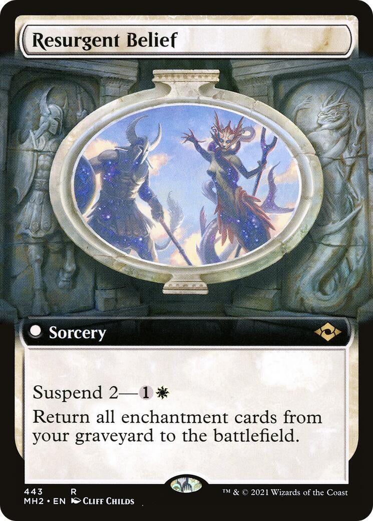 Resurgent Belief (Extended Art) (443) (Modern Horizons 2)