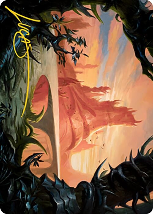 Slagwoods Bridge Art Card (Gold-Stamped Signature) (79) (Art Series: Modern Horizons 2)