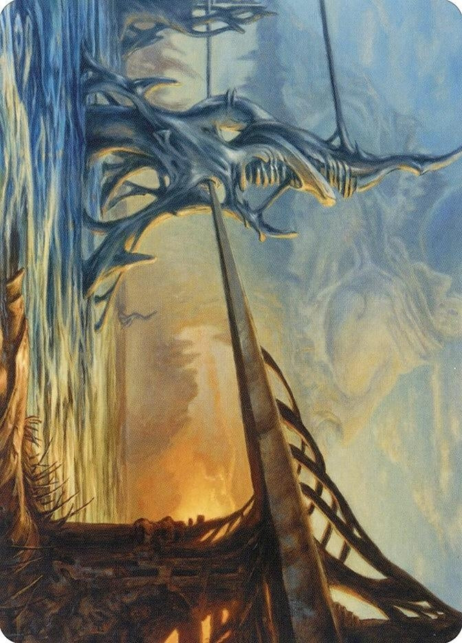 Razortide Bridge Art Card (76) (Art Series: Modern Horizons 2)