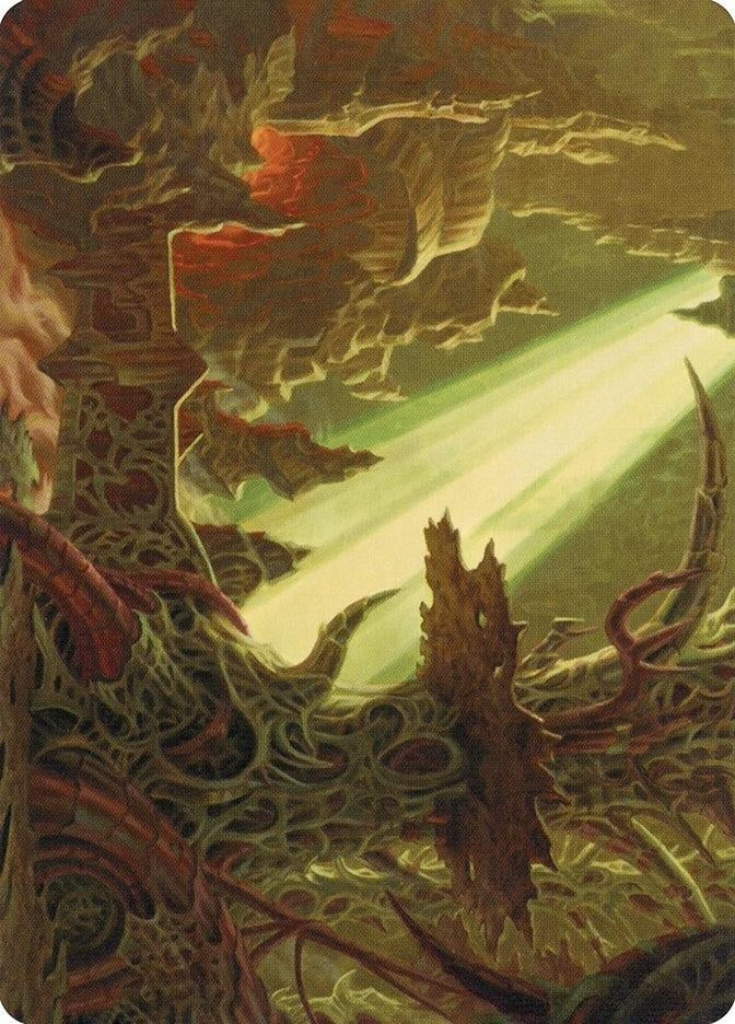 Darkmoss Bridge Art Card (72) (Art Series: Modern Horizons 2)