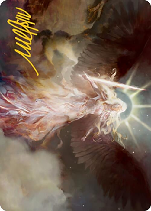 Serra's Emissary Art Card (Gold-Stamped Signature) (8) (Art Series: Modern Horizons 2)