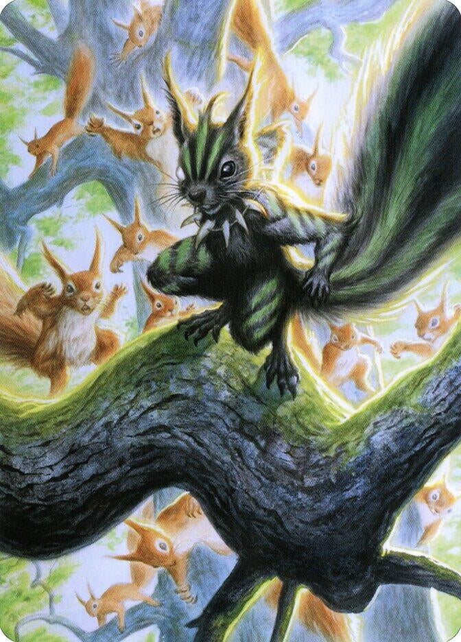 Chatterfang, Squirrel General Art Card (67/81) (67) (Art Series: Modern Horizons 2)
