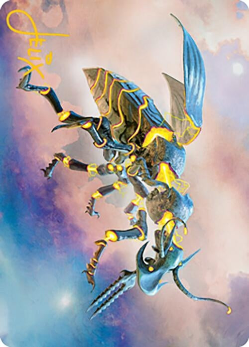 Zabaz, the Glimmerwasp Art Card (Gold-Stamped Signature) (65)