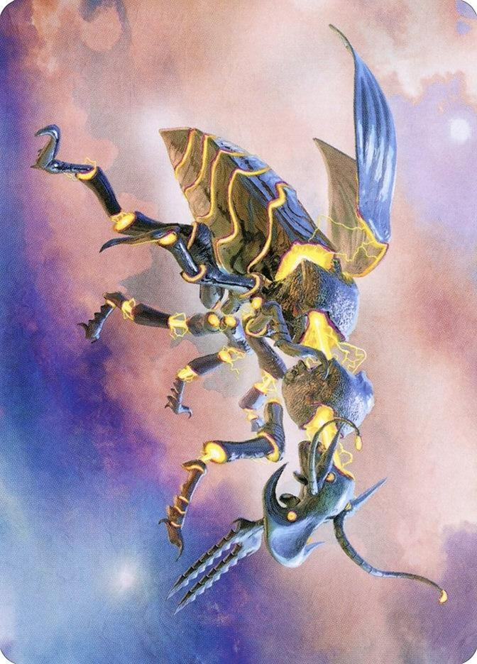 Zabaz, the Glimmerwasp Art Card (65)