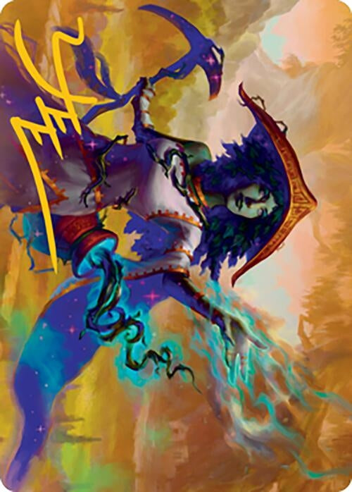 Sythis, Harvest's Hand Art Card (Gold-Stamped Signature) (59) (Art Series: Modern Horizons 2)