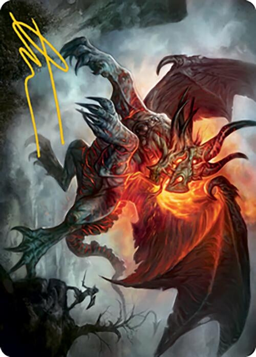 Piru, the Volatile Art Card (Gold-Stamped Signature) (58) (Art Series: Modern Horizons 2)