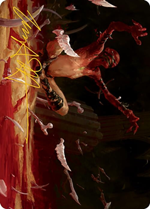 Bone Shards Art Card (Gold-Stamped Signature) (27) (Art Series: Modern Horizons 2)