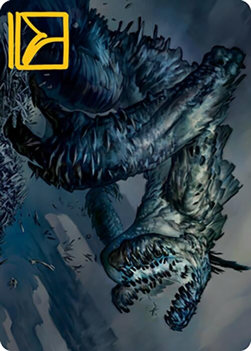 Necrogoyf Art Card (Gold-Stamped Signature) (31) (Art Series: Modern Horizons 2)