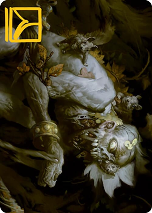 Nested Shambler Art Card (Gold-Stamped Signature) (32) (Art Series: Modern Horizons 2)