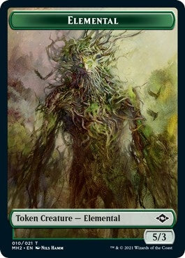 Elemental Token (10) (Modern Horizons 2)