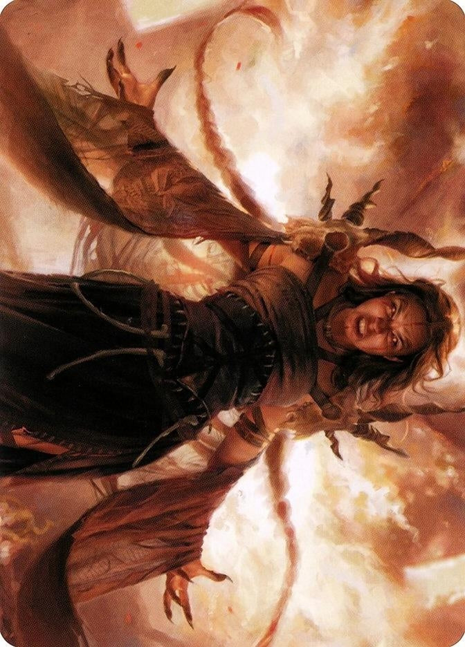 Dragon's Rage Channeler Art Card (35) (Art Series: Modern Horizons 2)