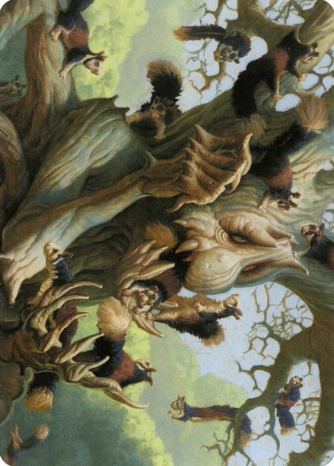 Scurry Oak Art Card (40) (Art Series: Modern Horizons 2)