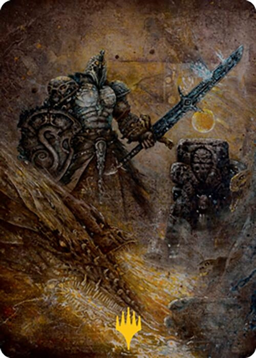 Dakkon, Shadow Slayer Art Card (48/81) (Gold-Stamped) (48) (Art Series: Modern Horizons 2)
