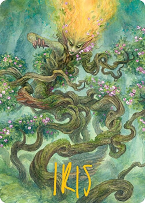 Titania, Protector of Argoth Art Card (Gold-Stamped Signature) (43) (Art Series: Modern Horizons 2)