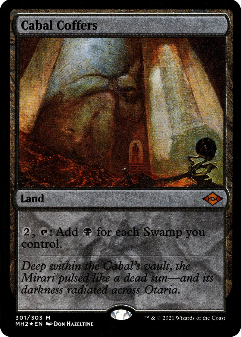 Cabal Coffers (Foil Etched) (301) (Modern Horizons 2)