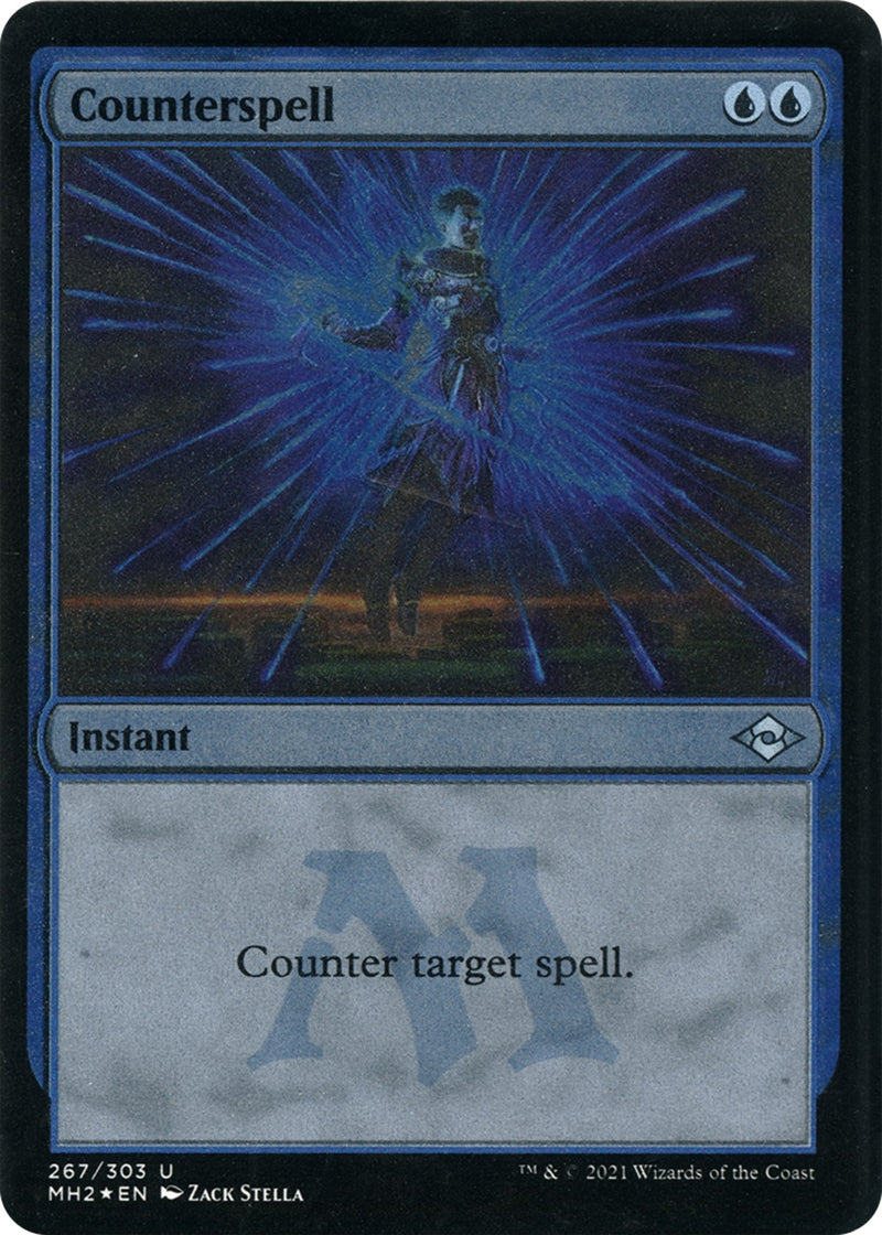 Counterspell (Foil Etched) (267) (Modern Horizons 2)