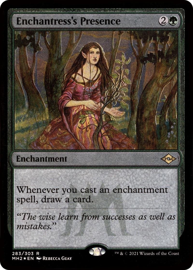 Enchantress's Presence (Foil Etched) (283) (Modern Horizons 2)