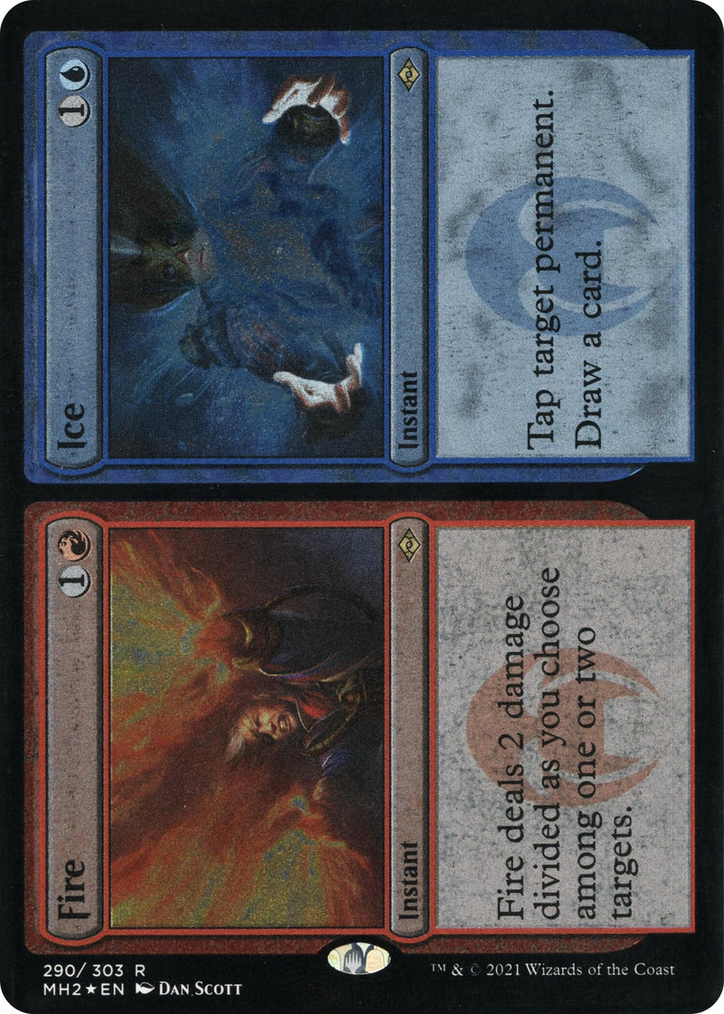 Fire // Ice (Foil Etched) (290) (Modern Horizons 2)