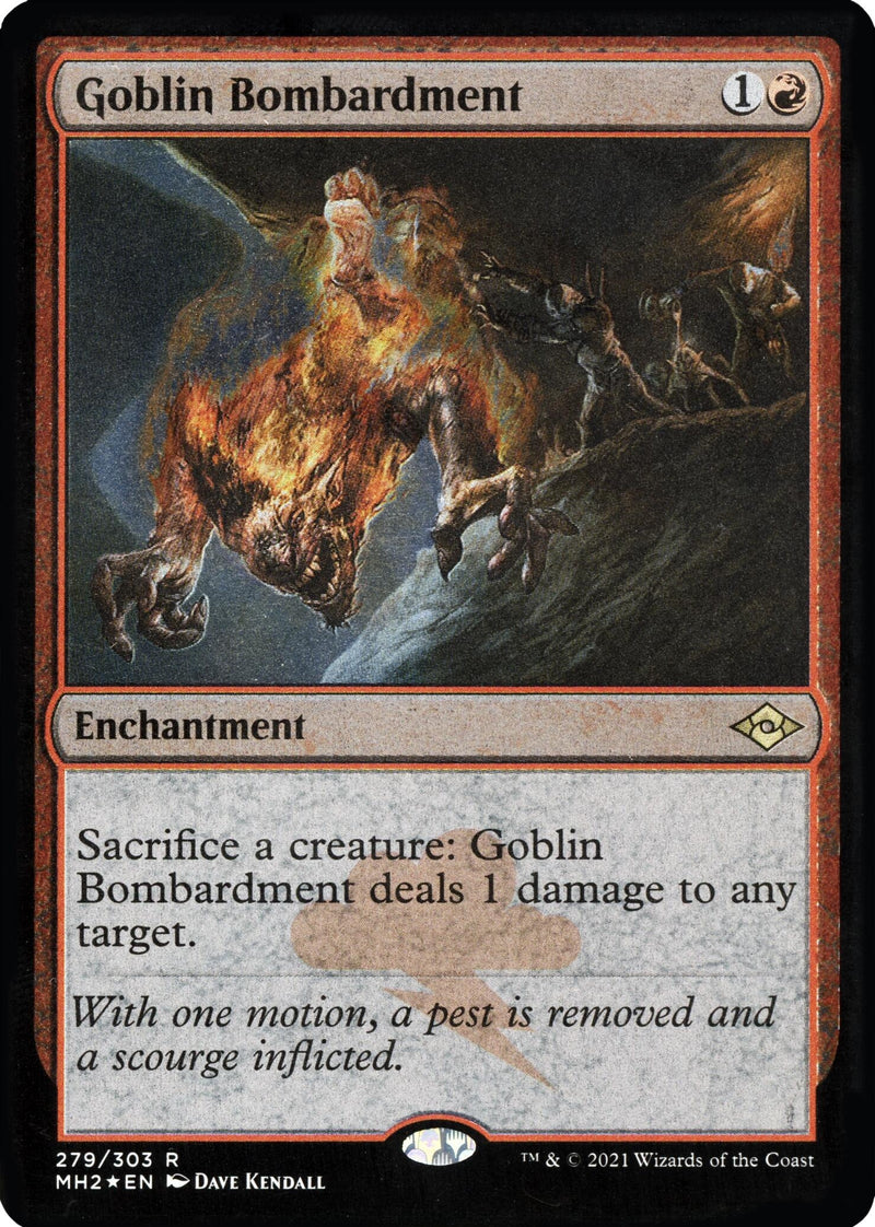 Goblin Bombardment (Foil Etched) (279) (Modern Horizons 2)