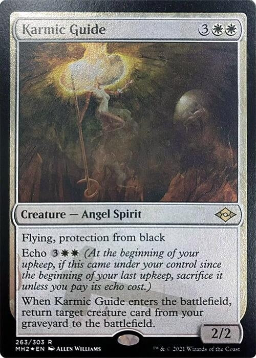 Karmic Guide (Foil Etched) (263) (Modern Horizons 2)