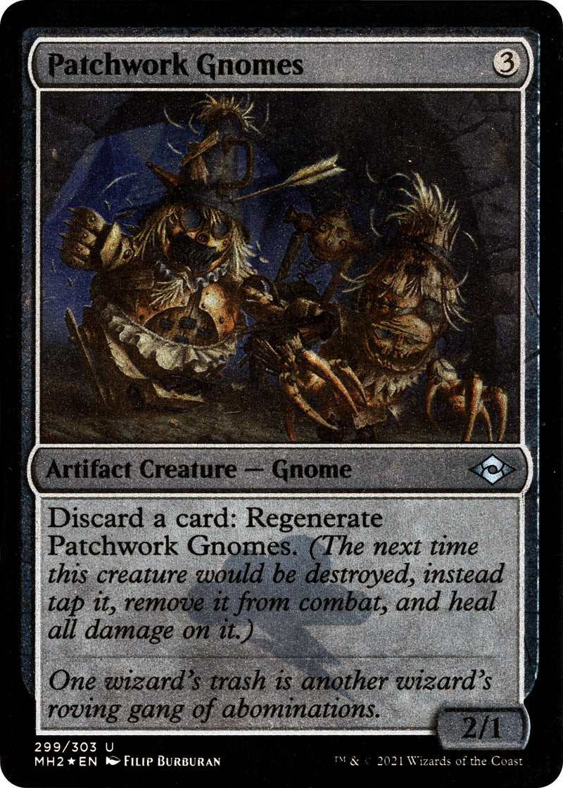 Patchwork Gnomes (Foil Etched) (299) (Modern Horizons 2)
