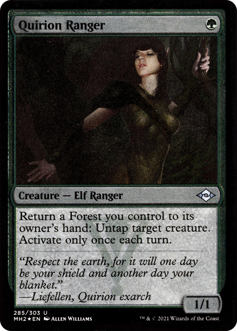Quirion Ranger (Foil Etched) (285) (Modern Horizons 2)
