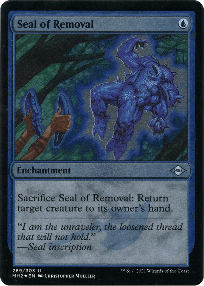 Seal of Removal (Foil Etched) (269) (Modern Horizons 2)