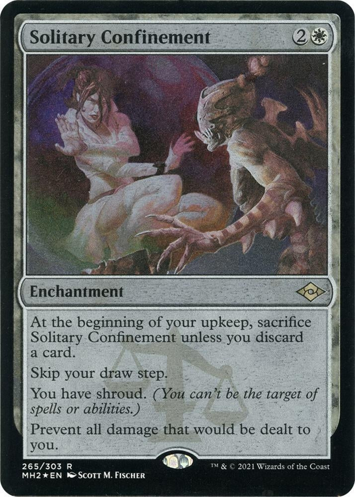 Solitary Confinement (Foil Etched) (265) (Modern Horizons 2)