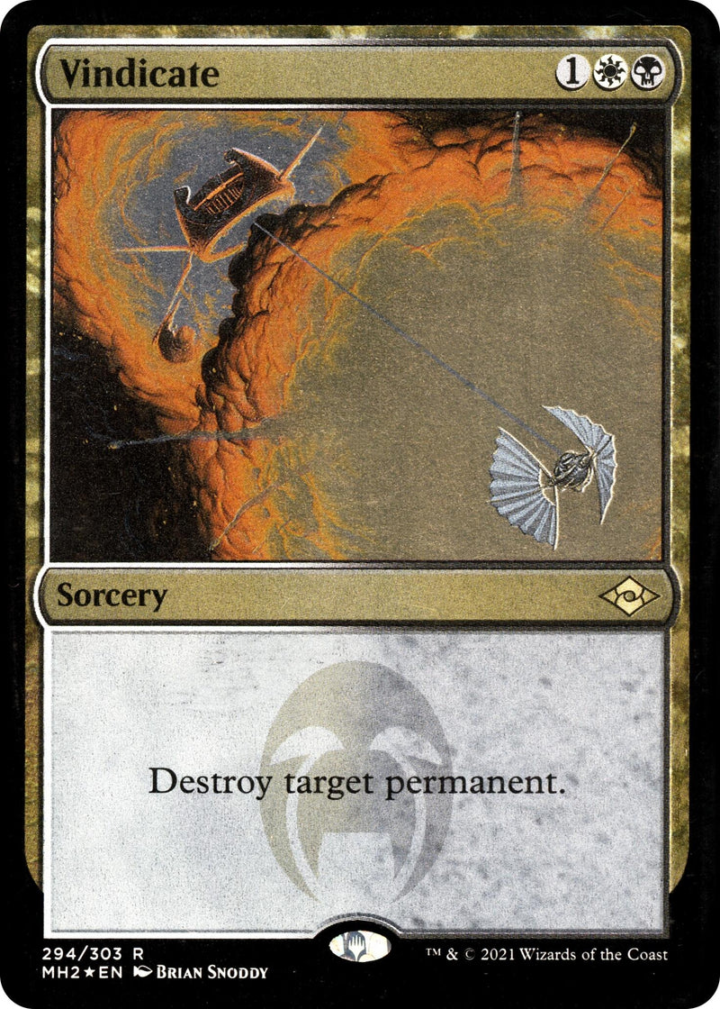 Vindicate (Foil Etched) (294) (Modern Horizons 2)