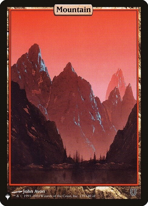 Mountain (UNH) (453/140) (The List Reprints)