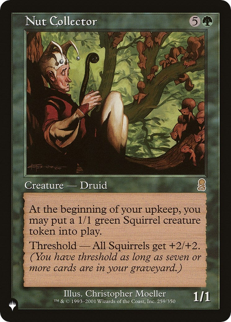 Nut Collector (259/350) (The List Reprints)