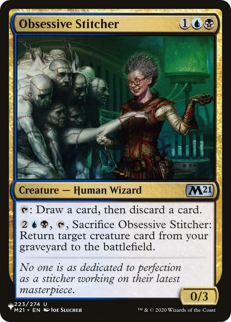 Obsessive Stitcher (223/274) (The List Reprints)