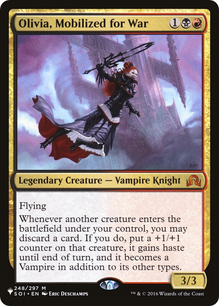 Olivia, Mobilized for War (248/297) (The List Reprints)