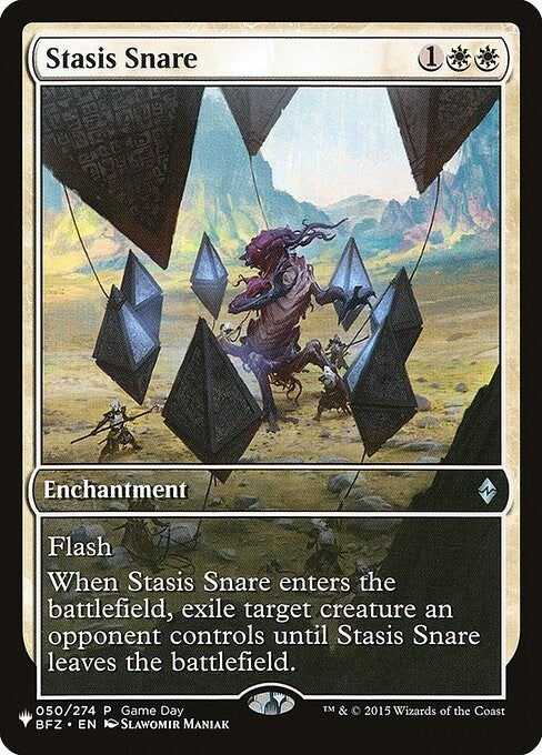 Stasis Snare (Full Art) (050/274) (The List Reprints)