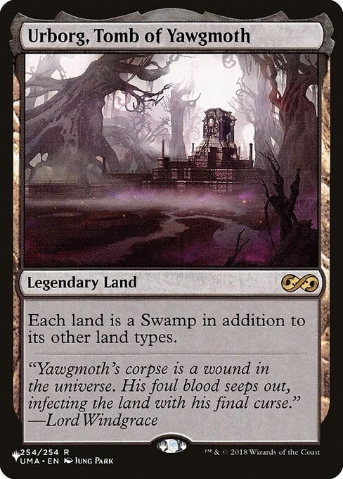 Urborg, Tomb of Yawgmoth (254/254) (The List Reprints)
