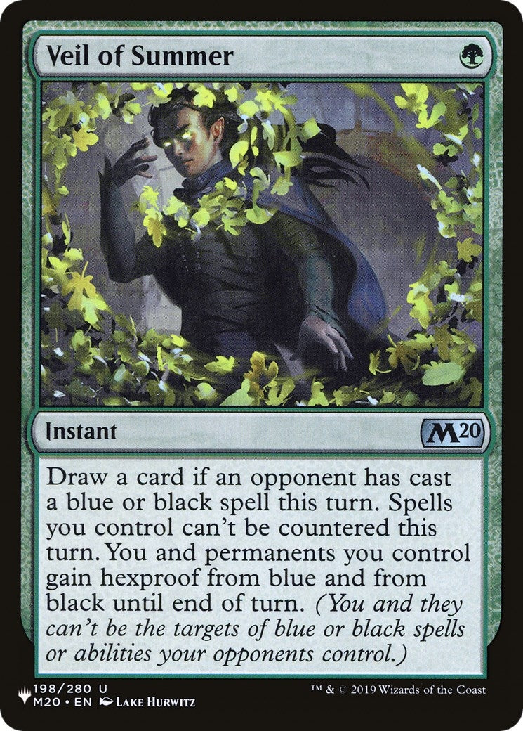 Veil of Summer (198/280) (The List Reprints)