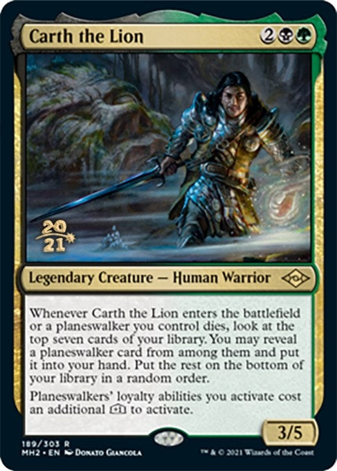 Carth the Lion (189) (Prerelease Cards)