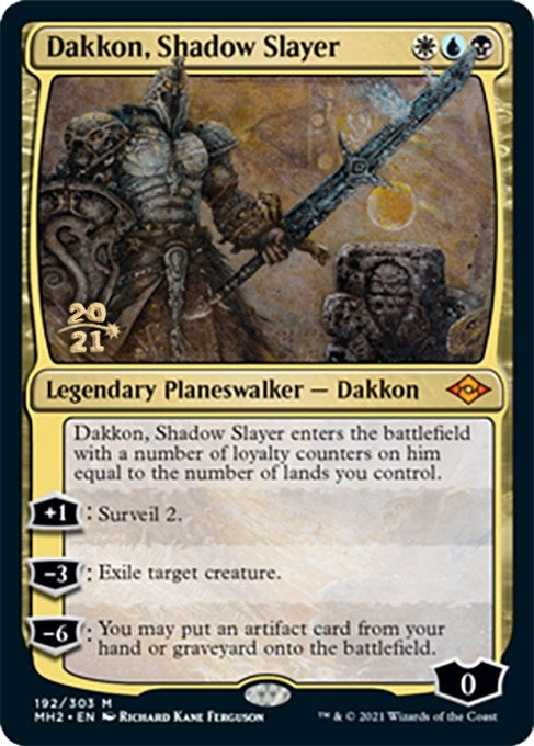 Dakkon, Shadow Slayer (192) (Prerelease Cards)