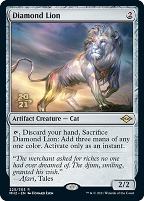 Diamond Lion (225) (Prerelease Cards)